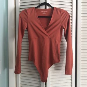 American Eagle long sleeve bodysuit